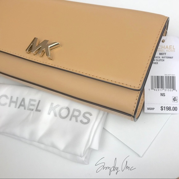 LAST 1 ⭐️ New MK Mott Crossbody clutch butternut - Picture 3 of 8
